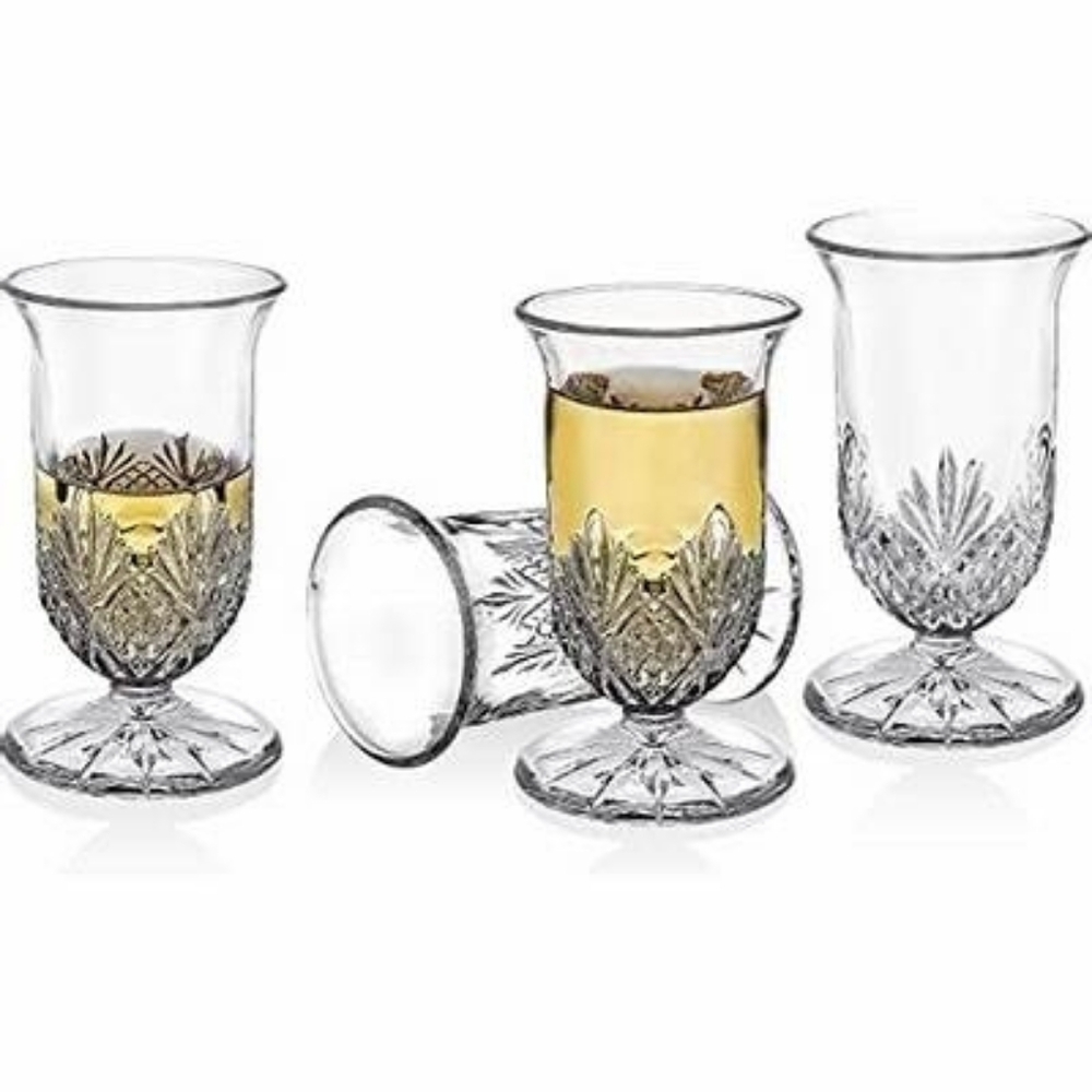 Godinger Dublin Set of 8 Whiskey Glasses - Clear